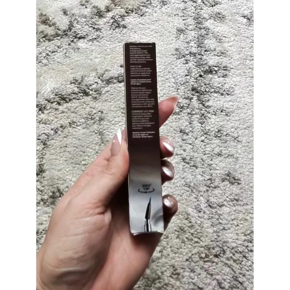 Sacheu Eyeliner Stay-N 02 Eye'm Crisp‎ Longwear Liquid Eyeliner Brown New Box